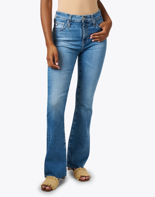 Front image - AG Jeans - Farrah Blue Bootcut Jean