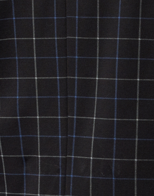 Fabric image - Peace of Cloth - Navy Plaid One Button Blazer