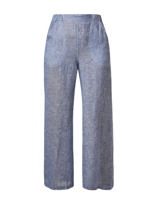 Wendy Blue Linen Pant | CP Shades