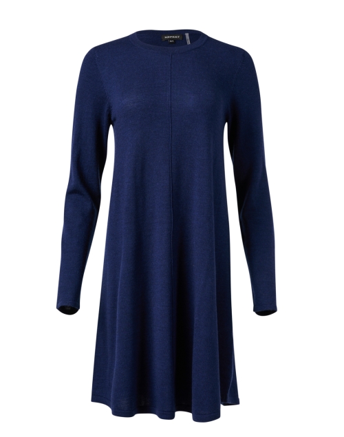 Product image - Repeat Cashmere - Navy Merino Wool Dress
