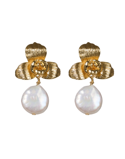 Product image - Mignonne Gavigan - Etta Gold Pearl Drop Earrings