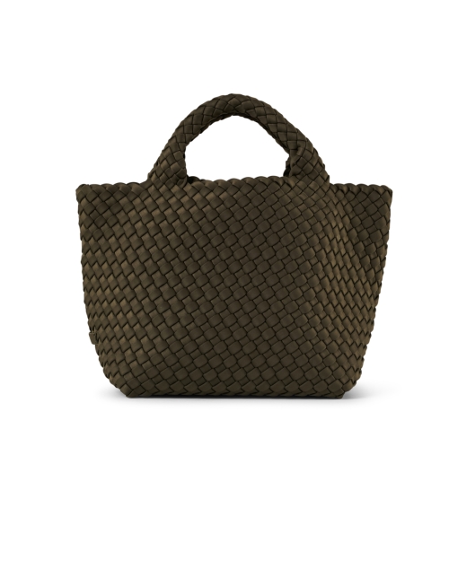 Product image - Naghedi - St. Barths Mini Olive Green Woven Handbag