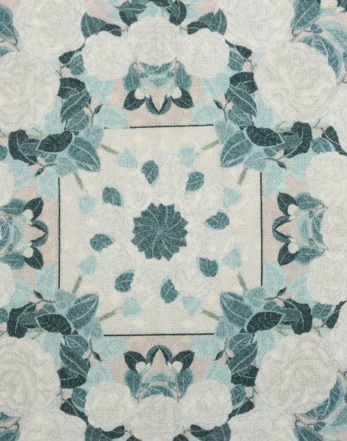 Fabric image - Franco Ferrari - Monferrato Reversible Floral Cashmere Scarf