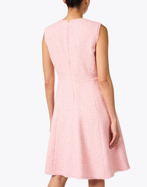 Back image - Marc Cain - Pink Tweed Dress