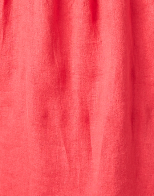 Fabric image - Eileen Fisher - Red Linen Shirt Dress