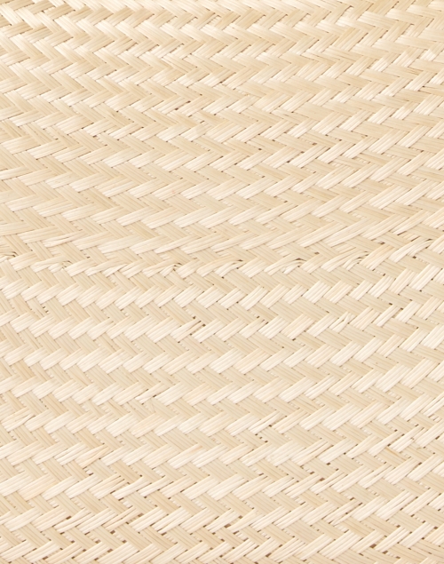 Fabric image - SERPUI - Tina Ivory Straw Clutch with Strap