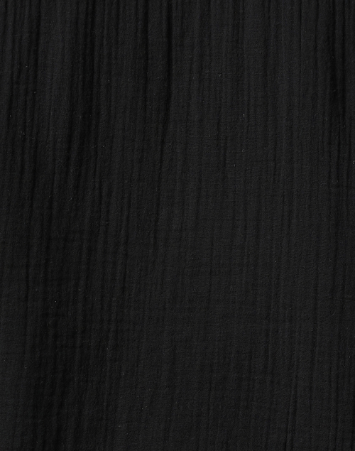 Fabric image - Xirena - Cruz Black Cotton Gauze Top