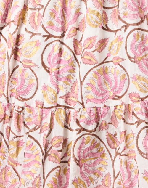 Fabric image - Oliphant - Montenegro Pink Print Cotton Dress