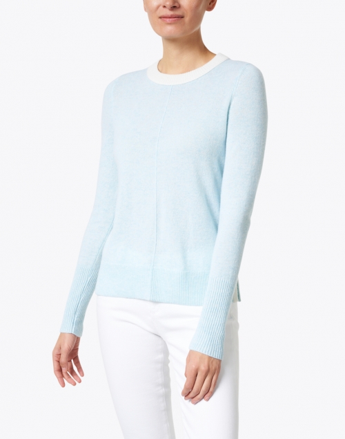 Kinross - Light Blue Cashmere Sweater