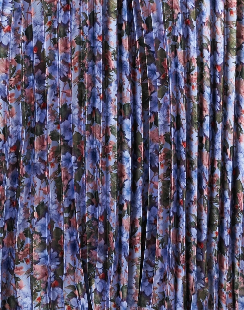 Fabric image - Vince - Purple Floral Pleated Dress