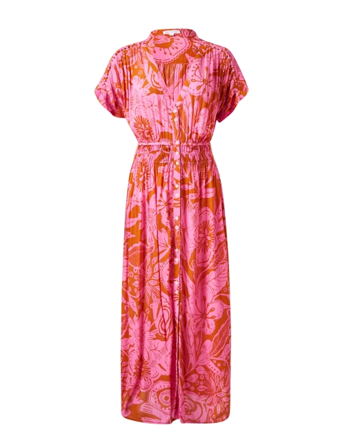 Product image - Poupette St Barth - Becky Pink Floral Dress 