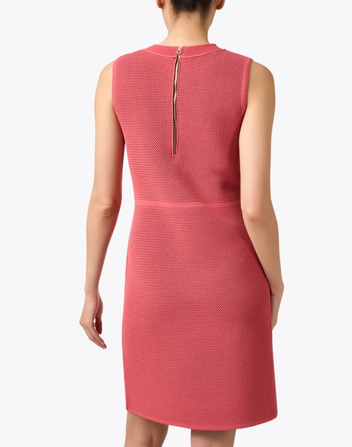 Back image - St. John - Rose Pink Knit Dress