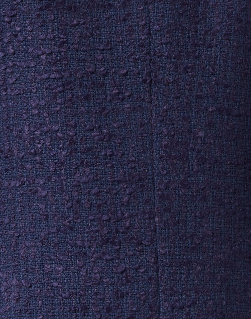 Fabric image - L.K. Bennett - Lottie Navy Tweed Blazer