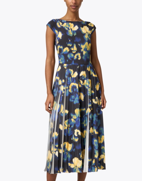 Front image - Jason Wu Collection - Floral Print Pleated Dress