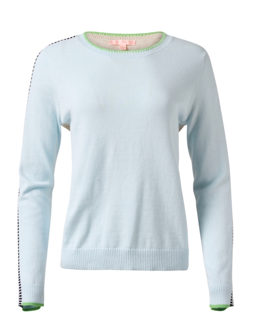 Product image - Lisa Todd - On Track Blue Contrast Sweater