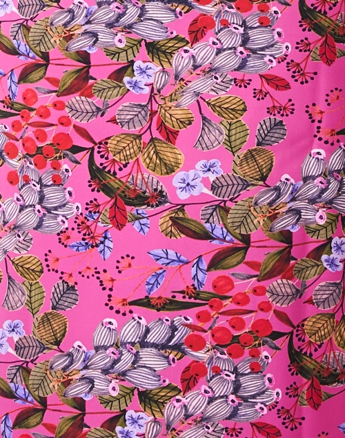 Fabric image - Chiara Boni La Petite Robe - Muhe Pink Print Stretch Jersey Dress