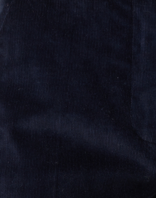 Fabric image - Weekend Max Mara - Fungo Navy Corduroy Pant