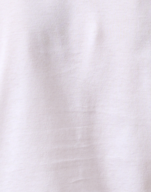 Fabric image - Purotatto - White Cotton Trim Top