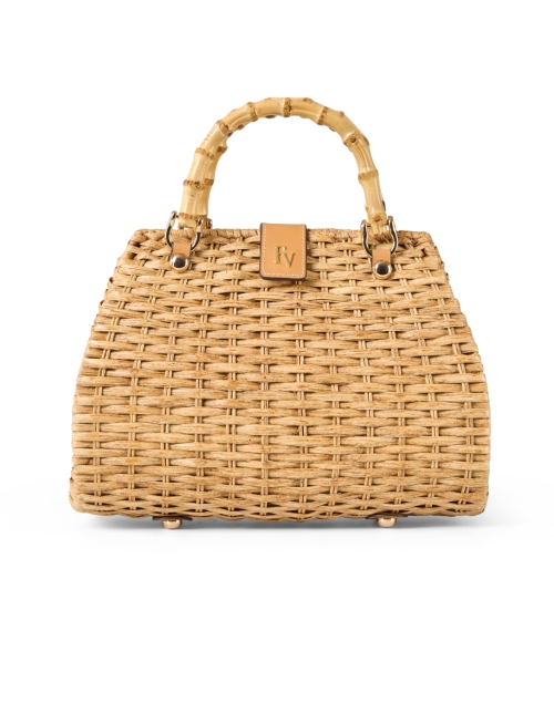 Product image - Frances Valentine - Rooster Wicker Bamboo Handle Bag