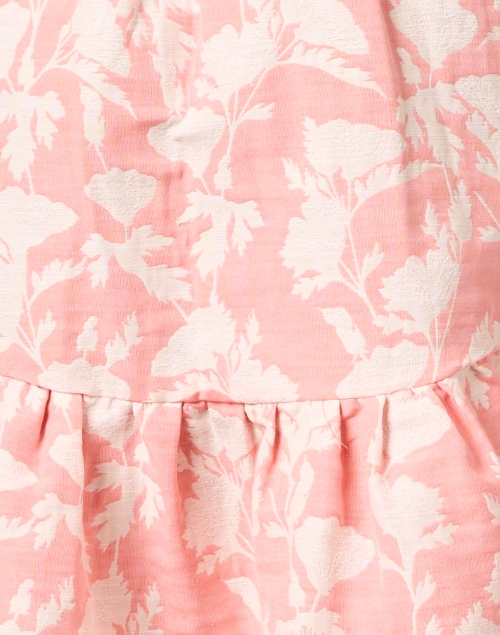 Fabric image - Shoshanna - Adelia Pink Jacquard Dress