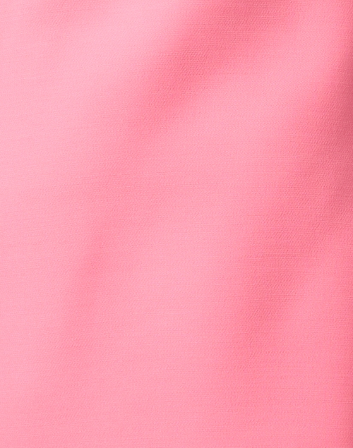 Fabric image - Lafayette 148 New York - Pink Wool Keyhole Back Dress