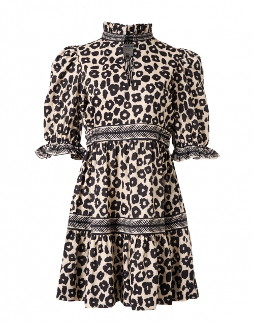 Product image - Gretchen Scott - Teardrop Cheetah Print Ruffled Dress