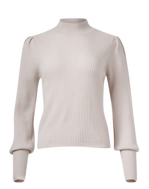 Product image - Allude - Taupe Cashmere Mock Neck Sweater