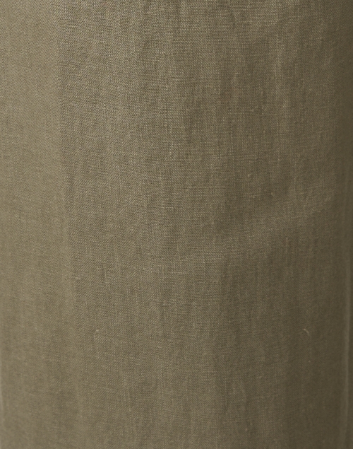 Fabric image - MAC Jeans - Nora Green Linen Pant