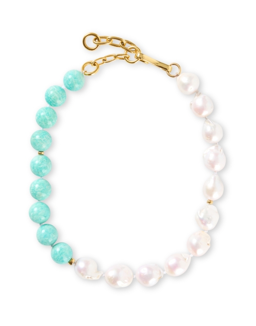 Product image - Lizzie Fortunato - Turquoise Pearl Beaded Necklace