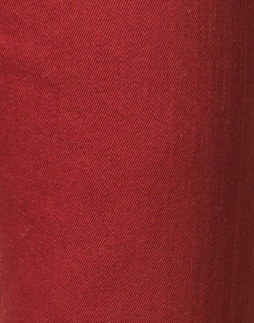 Fabric image - Ecru - Sunset Rust Cotton Stretch Straight Leg Jean