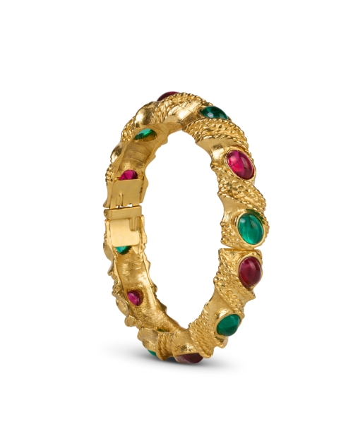 Back image - Ben-Amun - Red Green and Gold Bracelet