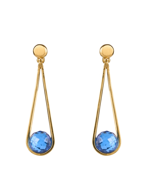 Product image - Dean Davidson -  Mini Ipanema Blue Stone Drop Earrings