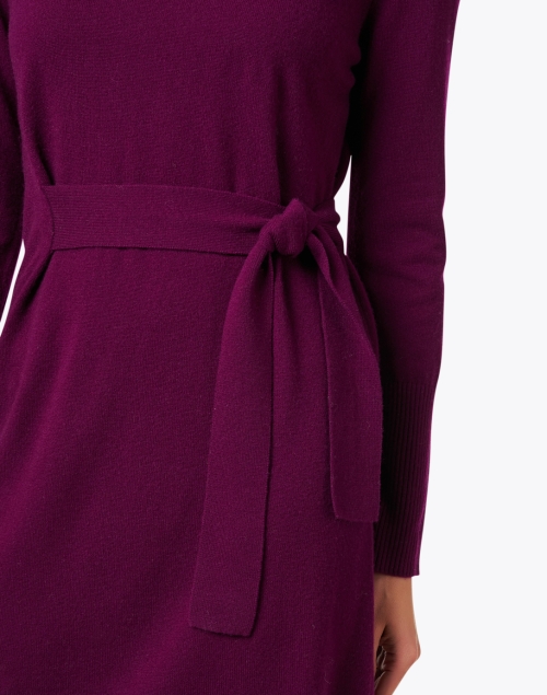 Extra_1 image - Kinross - Plum Cashmere Dress