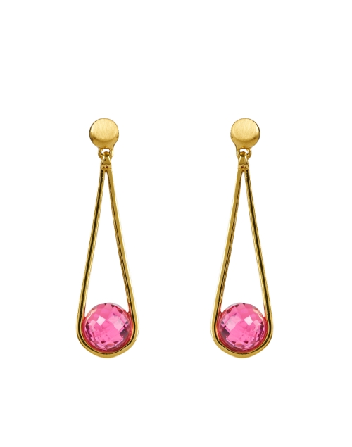 Product image - Dean Davidson - Mini Ipanema Pink Stone Drop Earrings