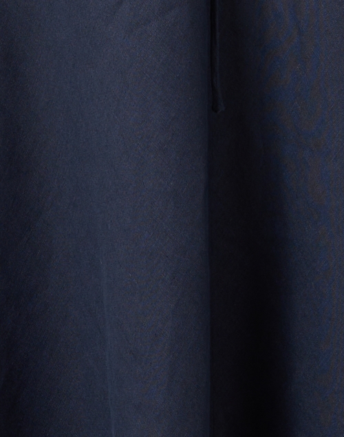 Fabric image - Ines de la Fressange - Violine Navy Linen Dress