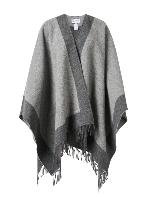 Product image - Johnstons of Elgin - Mallard Grey Wool Cape