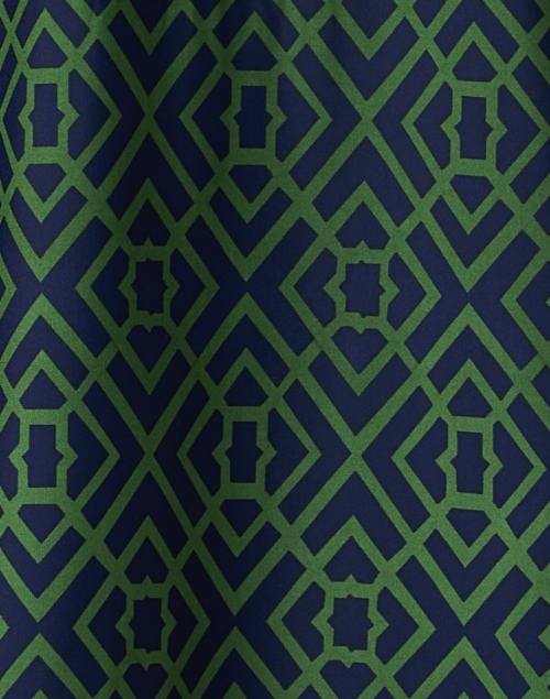 Fabric image - Jude Connally - Emerson Green and Black Print Dress