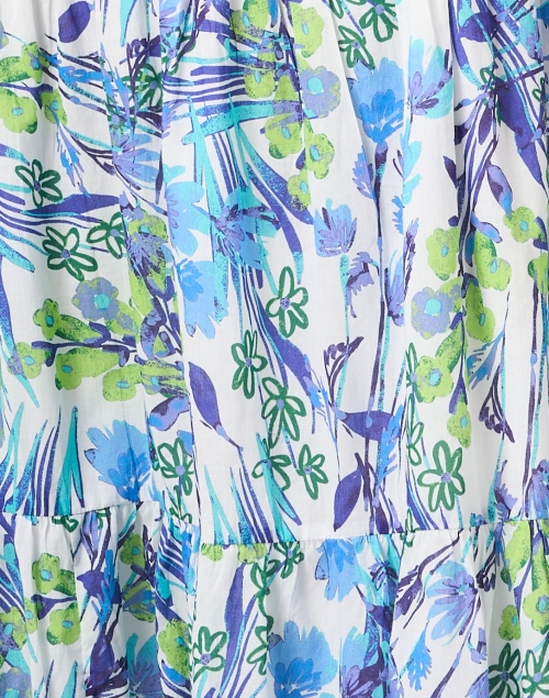 Fabric image - Jude Connally - Mirabella Multi Abstract Print Cotton Dress