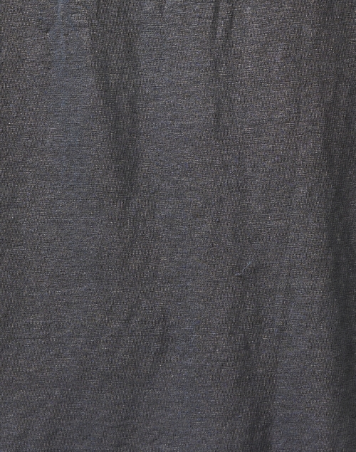 Fabric image - Majestic Filatures - Black Boatneck Shirt