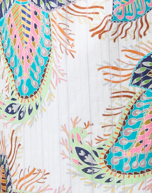 Fabric image - Marc Cain - Multi Paisley Print Cotton Dress