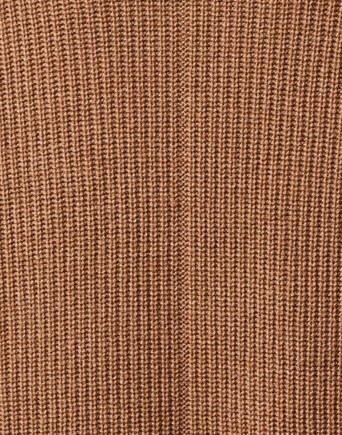 Fabric image - Repeat Cashmere - Brown Striped Wool Cashmere Sweater