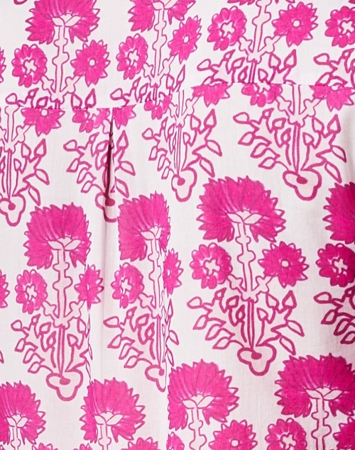 Fabric image - Ro's Garden - Jinette Pink Print Maxi Dress