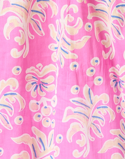 Fabric image - Ro's Garden - Rachel Pink Print Cotton Blouse