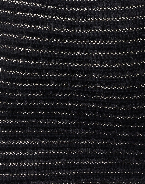 Fabric image - St. John - Black and Ecru Tweed Jacket
