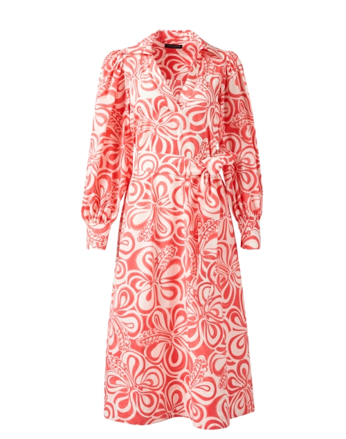 Product image - Tara Jarmon - Rivolta Coral Floral Print Dress