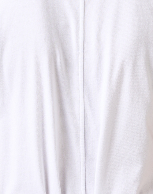 Fabric image - Vince - White Cotton Wrap Top