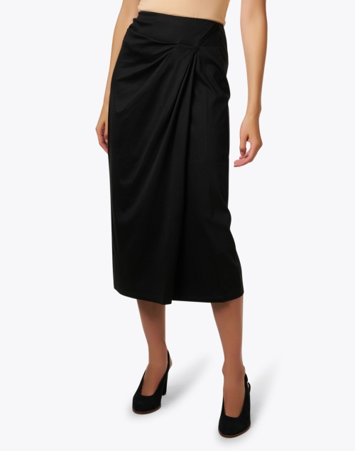 Front image - Weekend Max Mara - Burano Black Knit Skirt