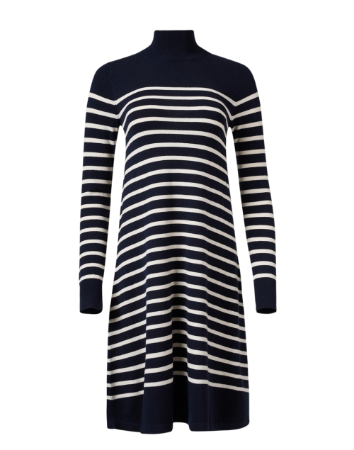 Product image - Weekend Max Mara - Sesia Navy Stripe Knit Dress