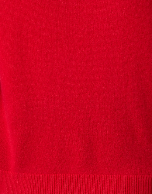 Fabric image - White + Warren - Red Cashmere Sweater