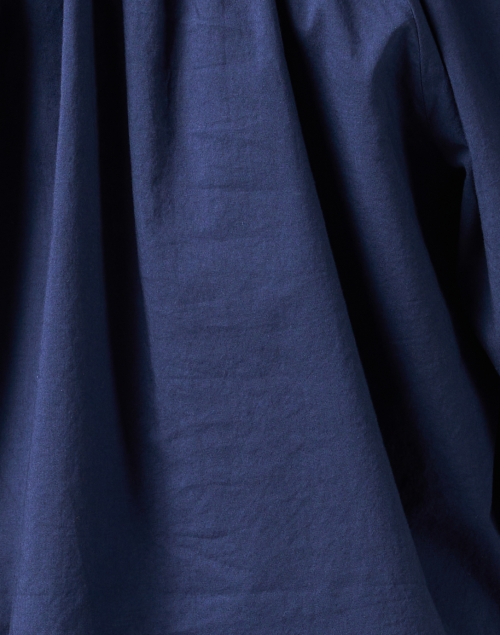 Fabric image - Xirena - Jules Navy Cotton Top